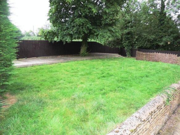 Rear garden