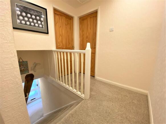 Landing and stair...
