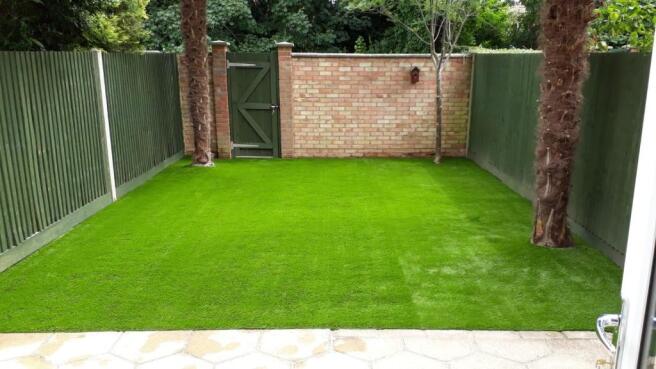 Rear garden
