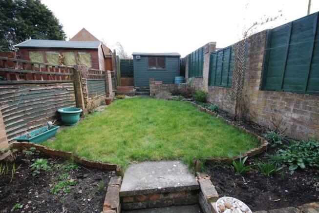 Rear garden
