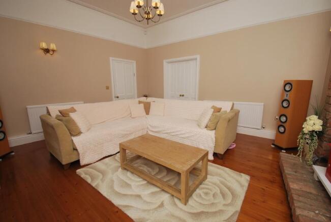 Rear living room