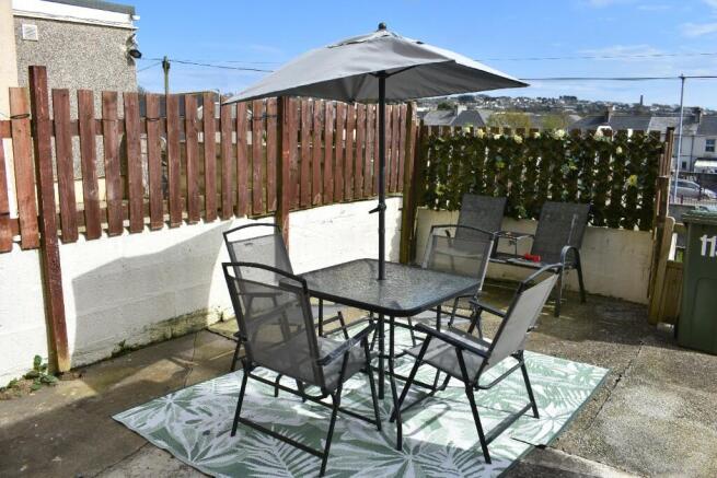 Rear Patio Area 