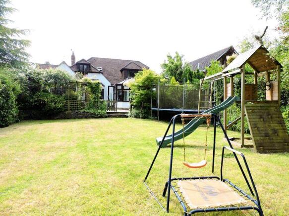 Rear garden