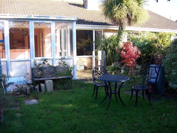 rear garden x2