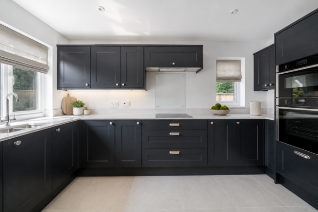 Virtual staging has been used in some images