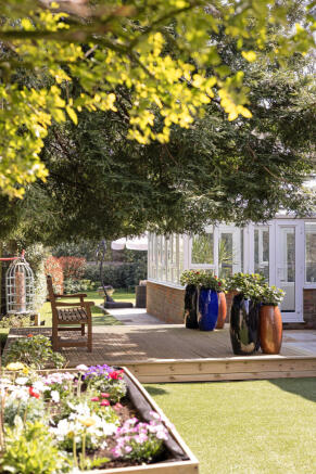Side Garden Decking