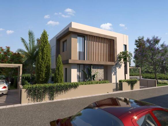 Front of Villa -...