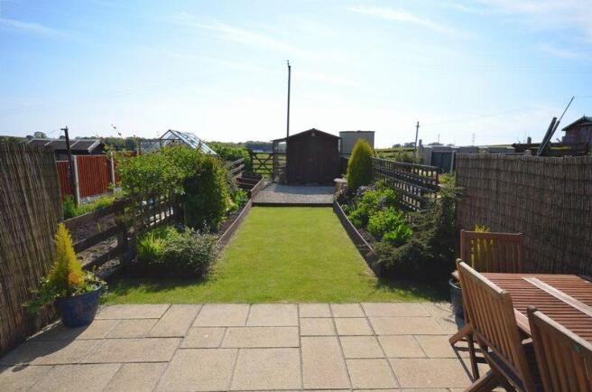 Rear garden