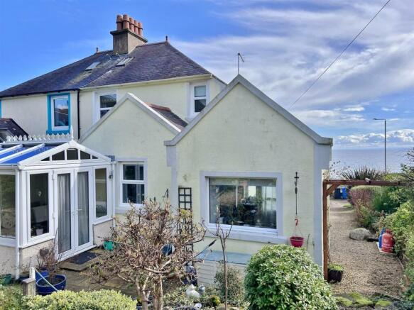 Rear house and conservatory