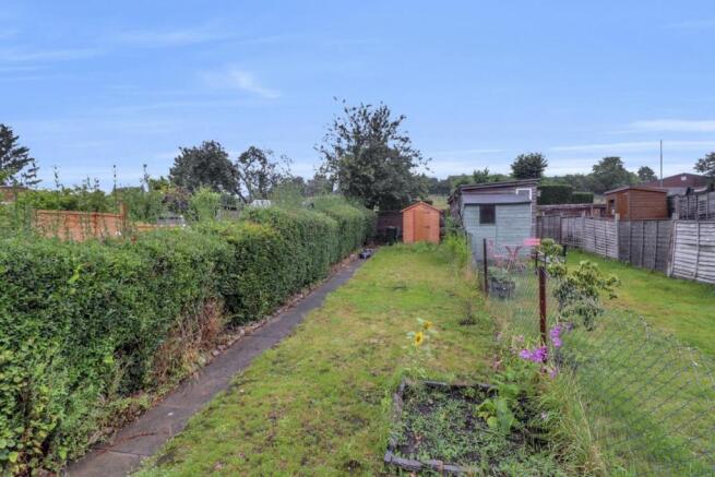 Rear garden