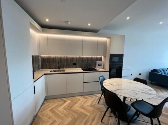 kitchen with furn...