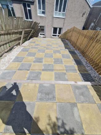 Rear garden