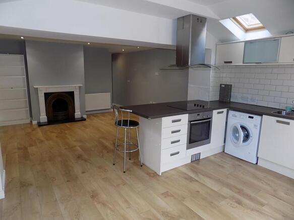 Kitchen to living ar