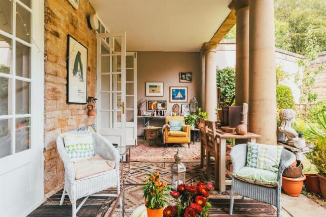 Covered Seating Terrace
