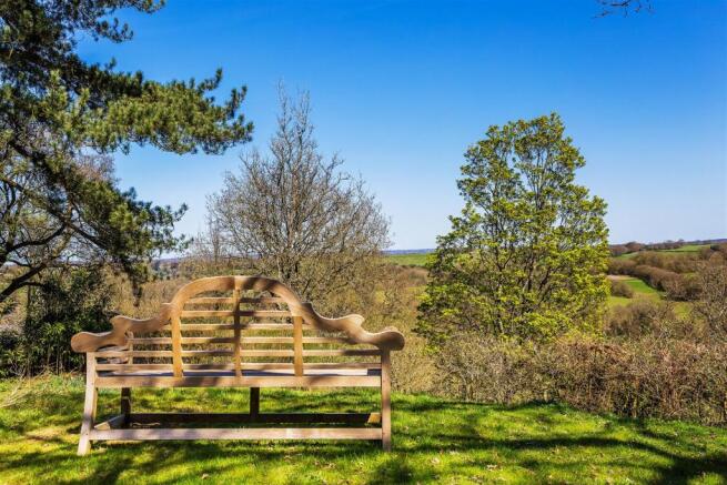 house. estate agency Hascombe garden seat