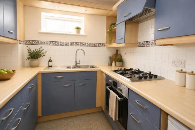 Virtually staged to illustrate the potential use.