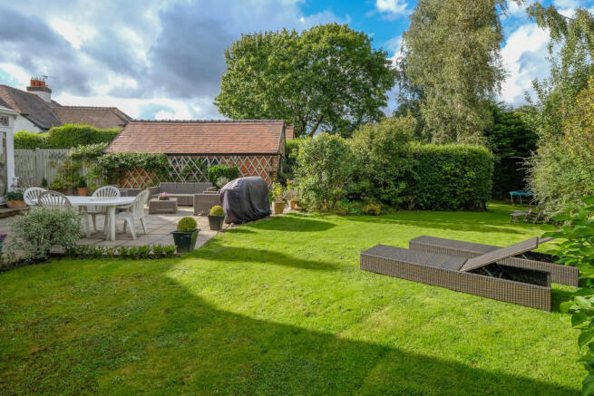 Rear gardens
