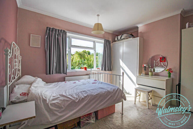 Bedroom three with rear aspect