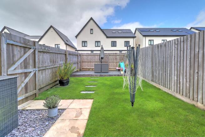 Rear garden