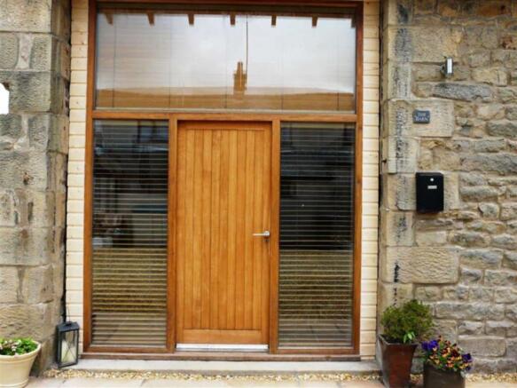 BARN DOOR ENTRANCE