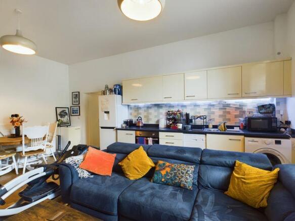 open plan living space
