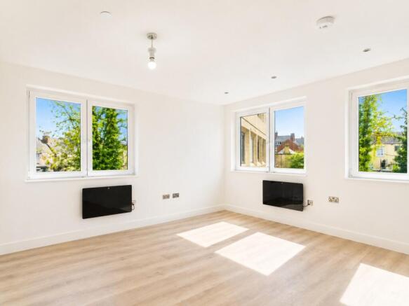 Reception area with view