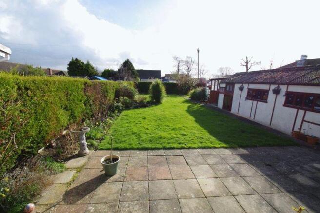 Rear garden