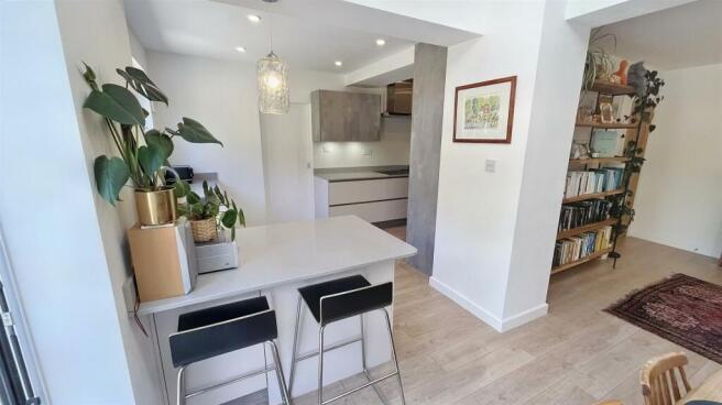Open Plan Lliving/Kitchen and Dining Room