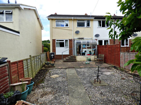 Rear of Property