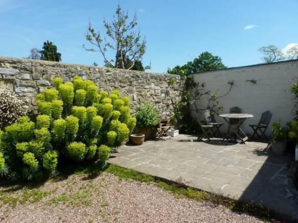 Patio Beside House