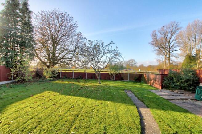 Rear garden