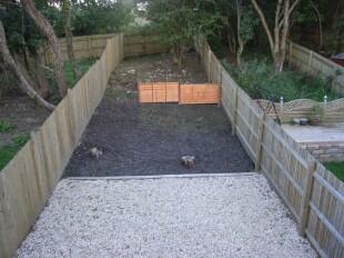 Rear garden