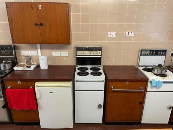 A functional kitchen space featuring essential ...