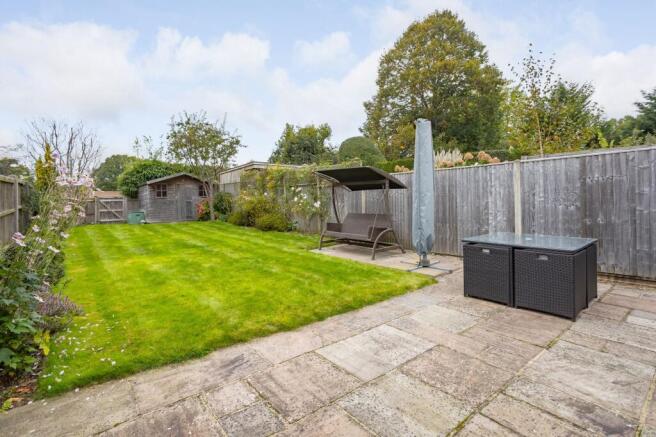 Rear garden