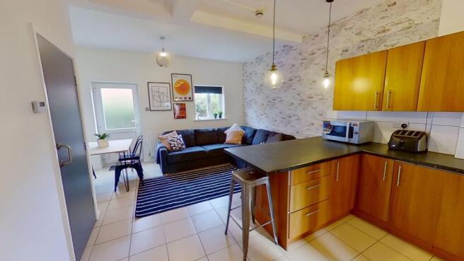 Open Plan Lounge/Kitchen