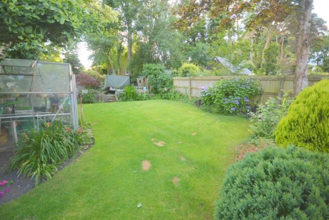 Rear garden