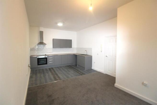 Open Plan Living Room and Kitchen