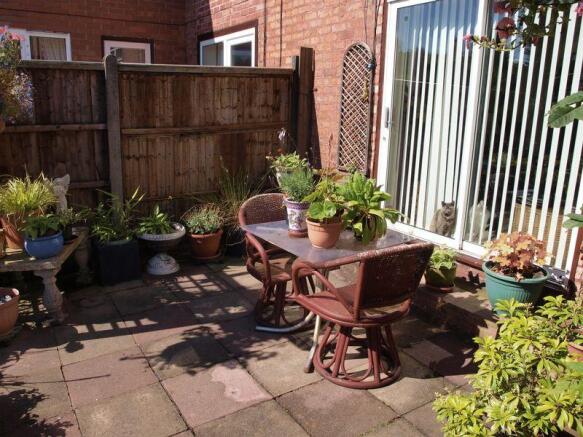 Sunny Patio Area