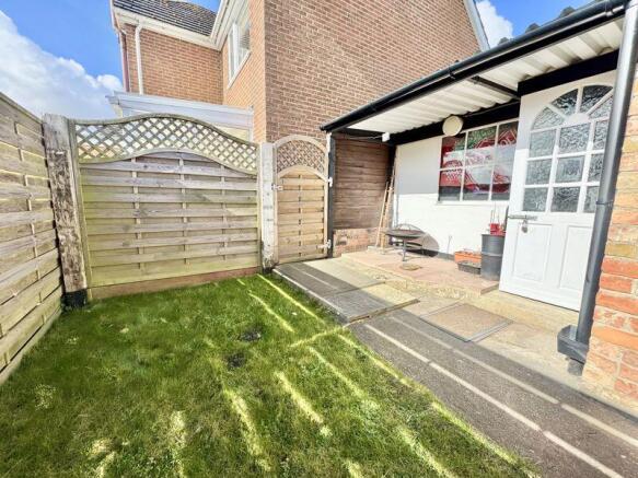Rear garden