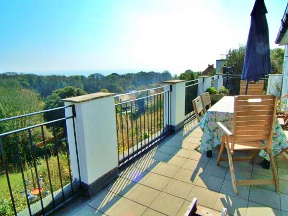 Ground floor balcony