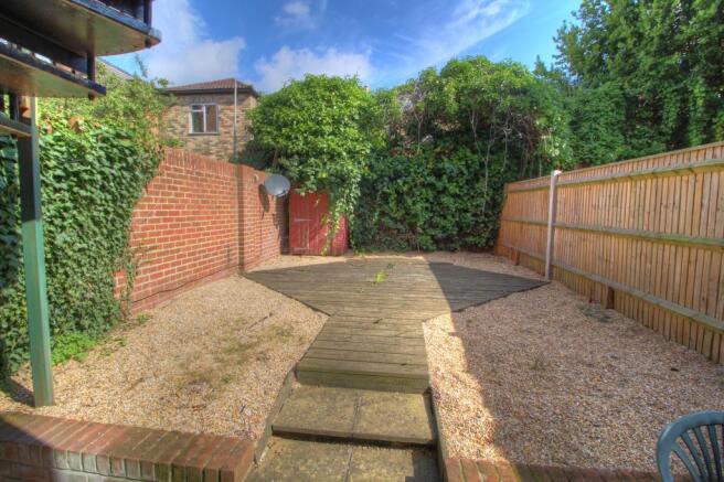 Rear garden
