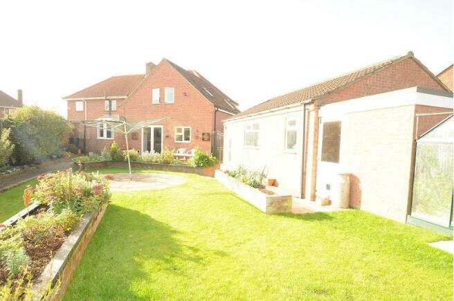 Rear Garden, Shed, workshop & Garage