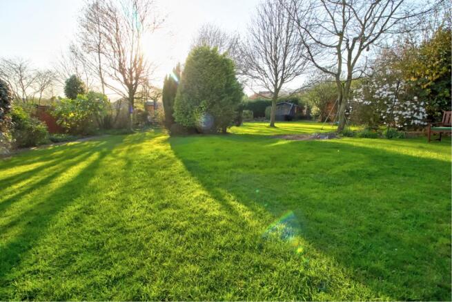 Rear garden