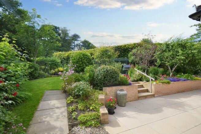 Rear garden