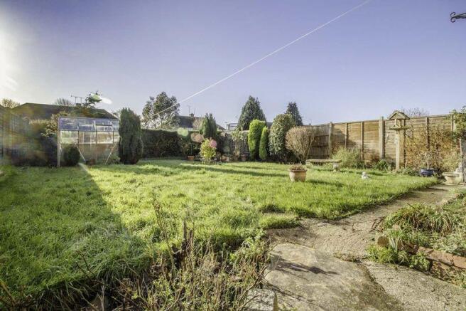 Rear garden