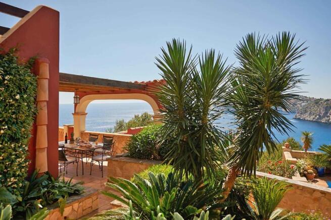 03-Moderne Meerblick-Wohnung in Cala Llamp ¿ mit Option auf Erweiterung-kaufen-palmen