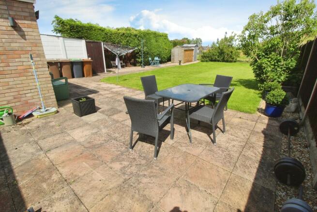 Rear garden