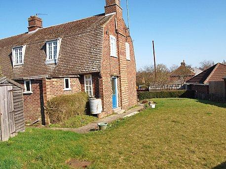Rear of property