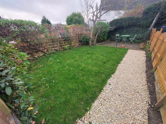 Rear garden