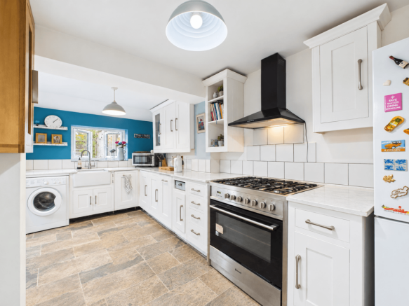 Bright Modern Country Kitchen